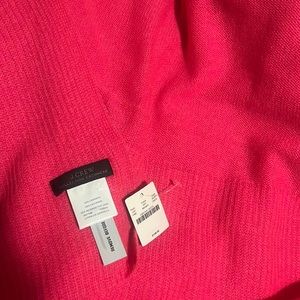 NWT-ONE SIZE-J.Crew Ribbed cashmere scarf